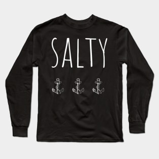 Salty || Newfoundland and Labrador || Gifts || Souvenirs || Clothing Long Sleeve T-Shirt